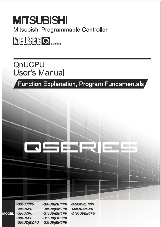QnUCPU - User's Manual, Function Explanation, Program fundamentals