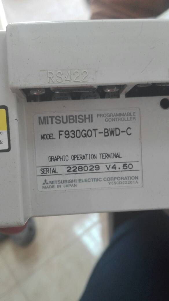 GOT-F900 - Mitsubishi - Forums.MrPLC.com